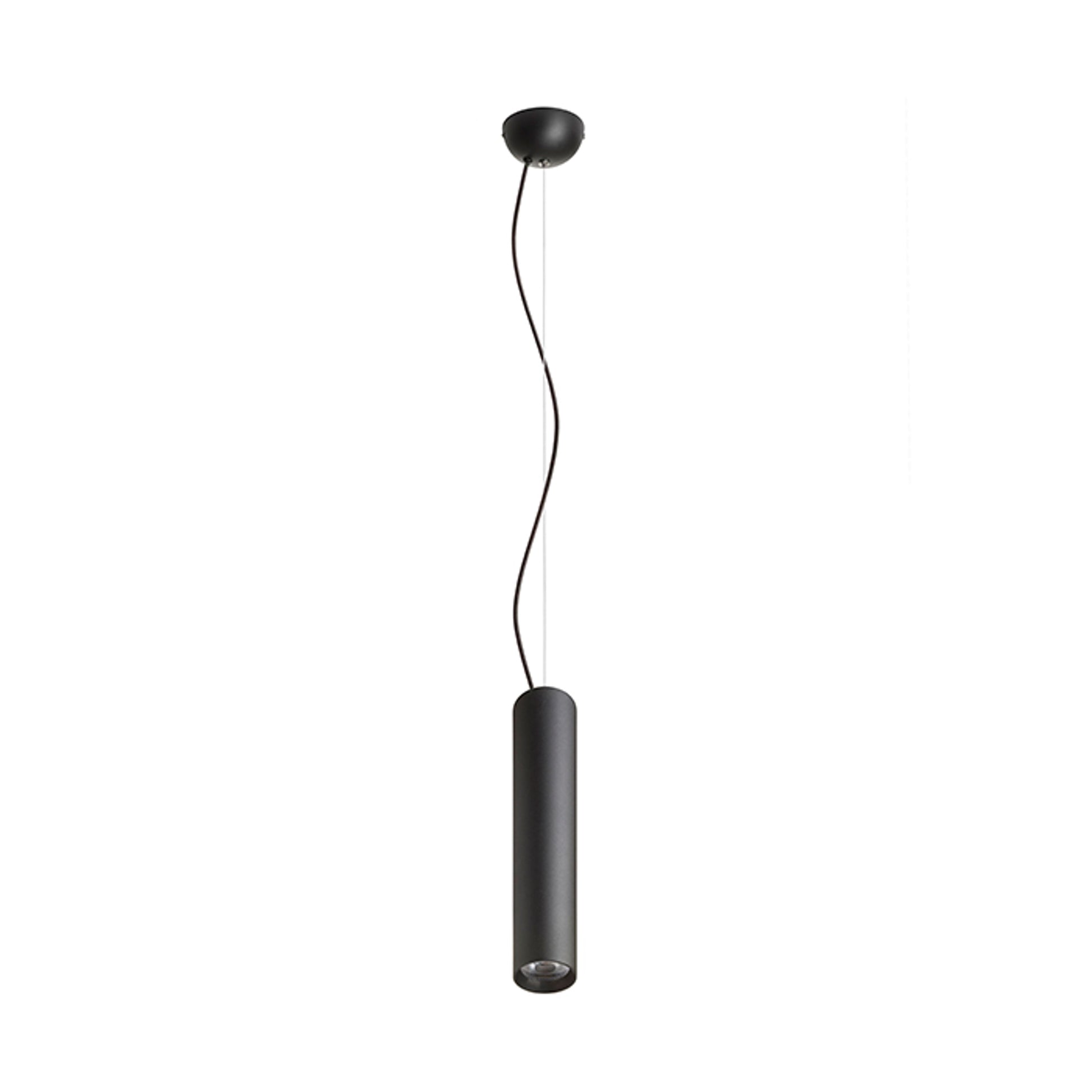 RENDL pendant lamp RIGA 28 pendant black  230V LED 6W 38°  3000K R12459 5