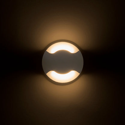 RENDL outdoor lamp KICK II recessed white 230V LED 3W IP54 3000K R12616 2