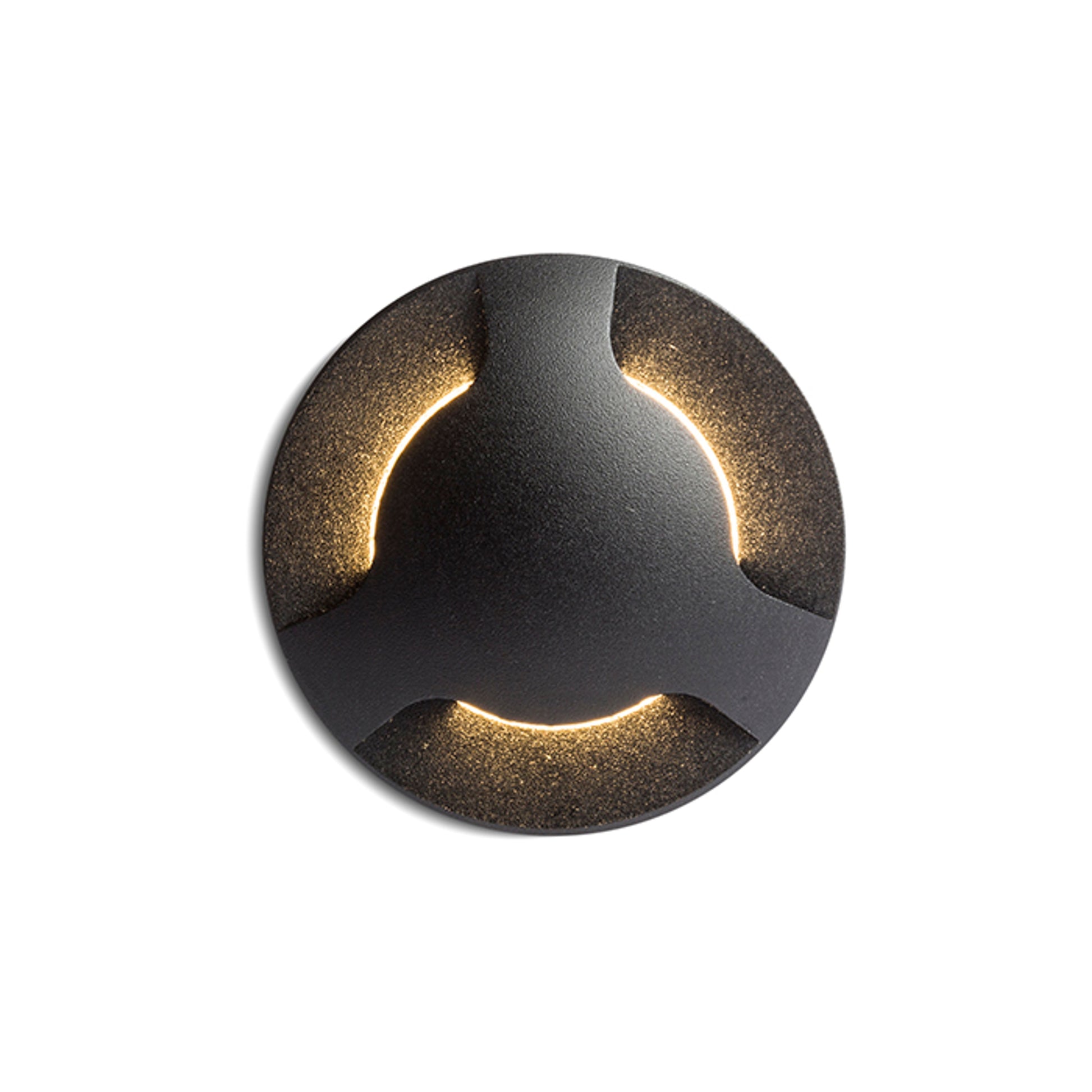RENDL outdoor lamp KICK III recessed black 230V LED 3W IP54 3000K R12621 3
