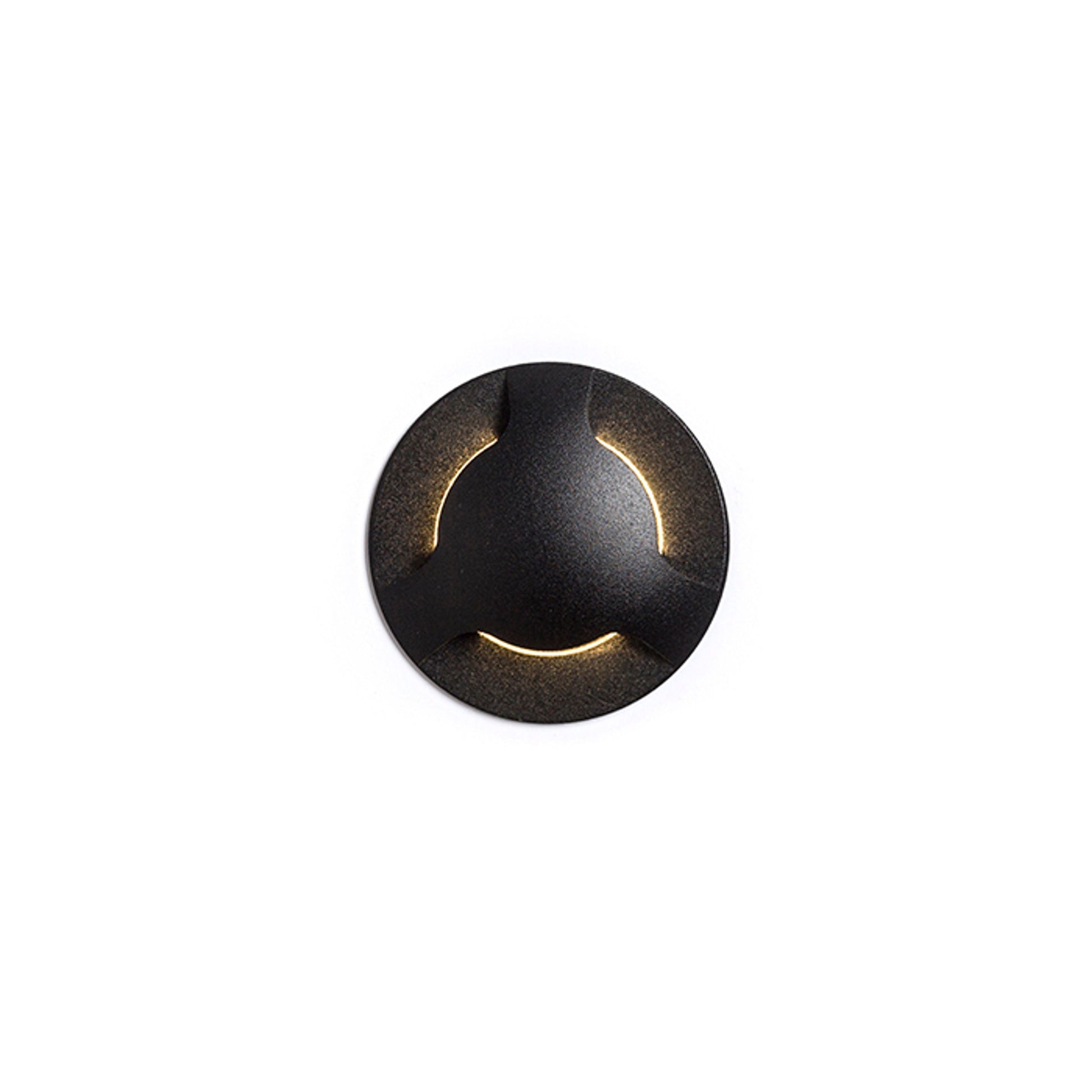 RENDL outdoor lamp KICK III recessed black 230V LED 3W IP54 3000K R12621 7