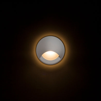 RENDL outdoor lamp CLUB IND recessed silver grey 230V LED 3W IP54 3000K R12686 2