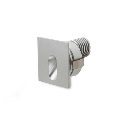 RENDL recessed light MEMPHIS SQ wall recessed silver grey 230V LED 3W 60° 3000K R12688 5