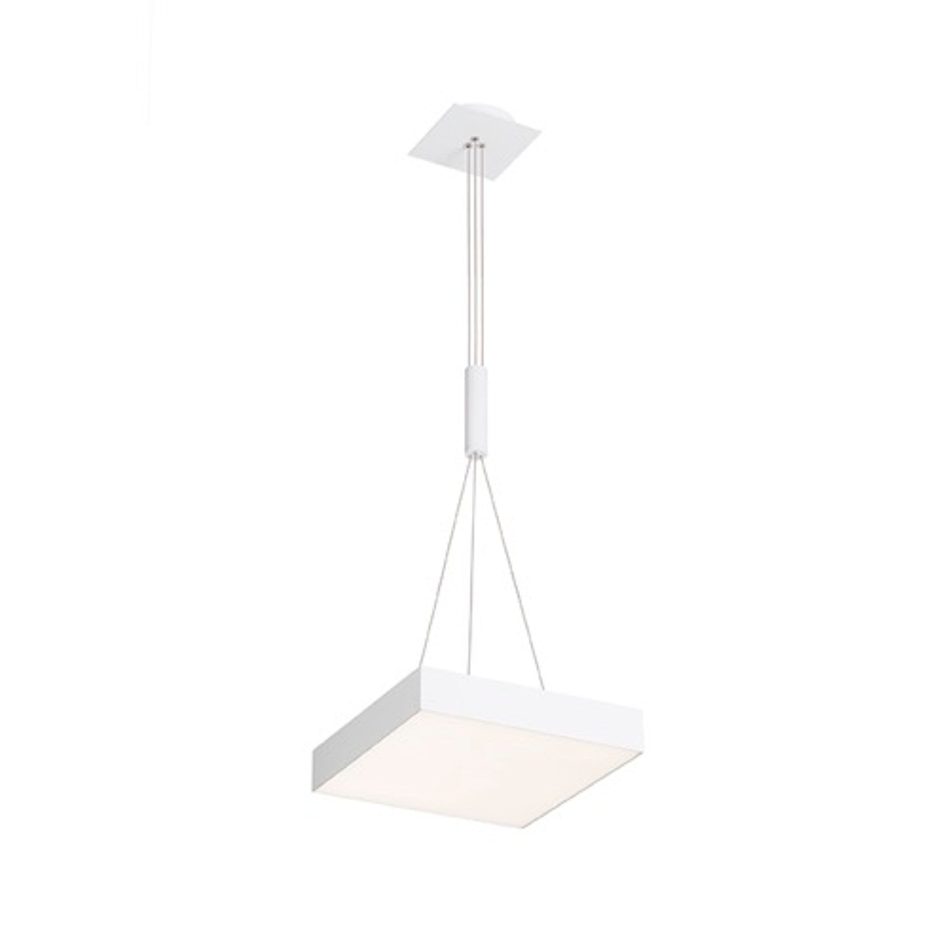 RENDL Outlet LARISA SQ 30 pendant white  230V LED 30W  3000K R12852 1