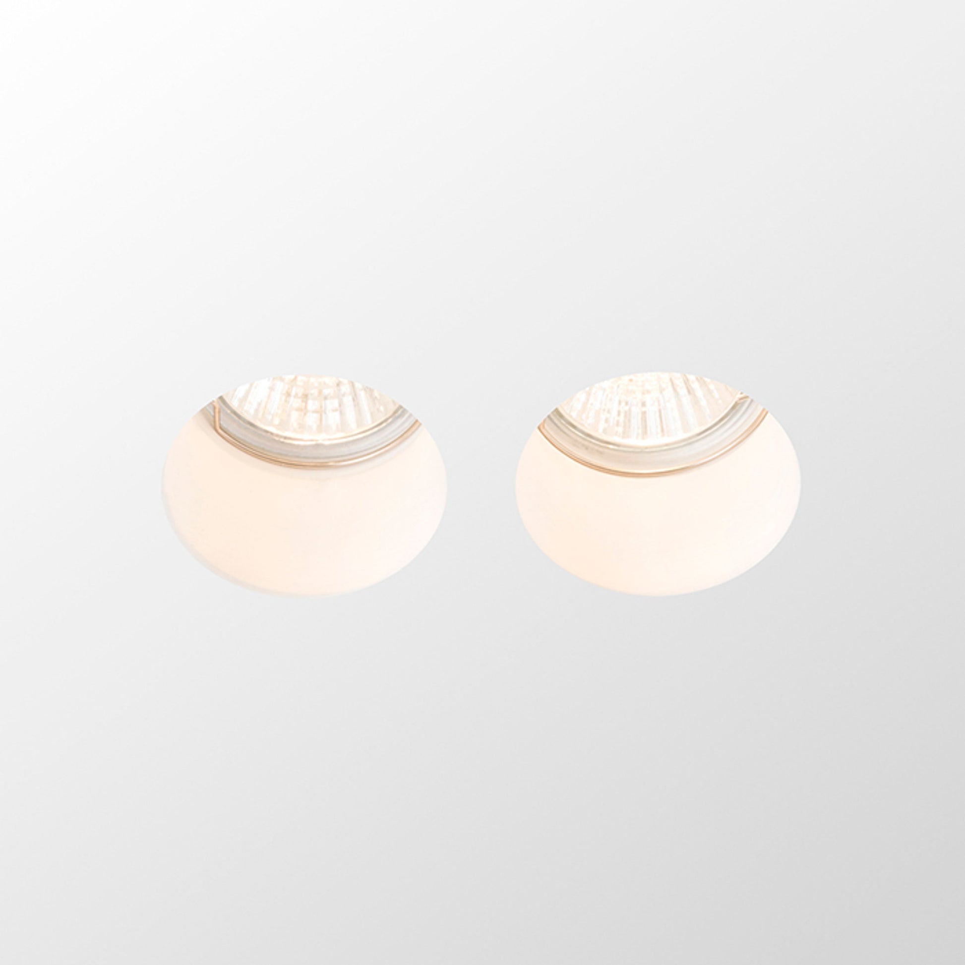 RENDL recessed light QUO R II recessed  plaster 230V LED GU10 2x8W R12900 2