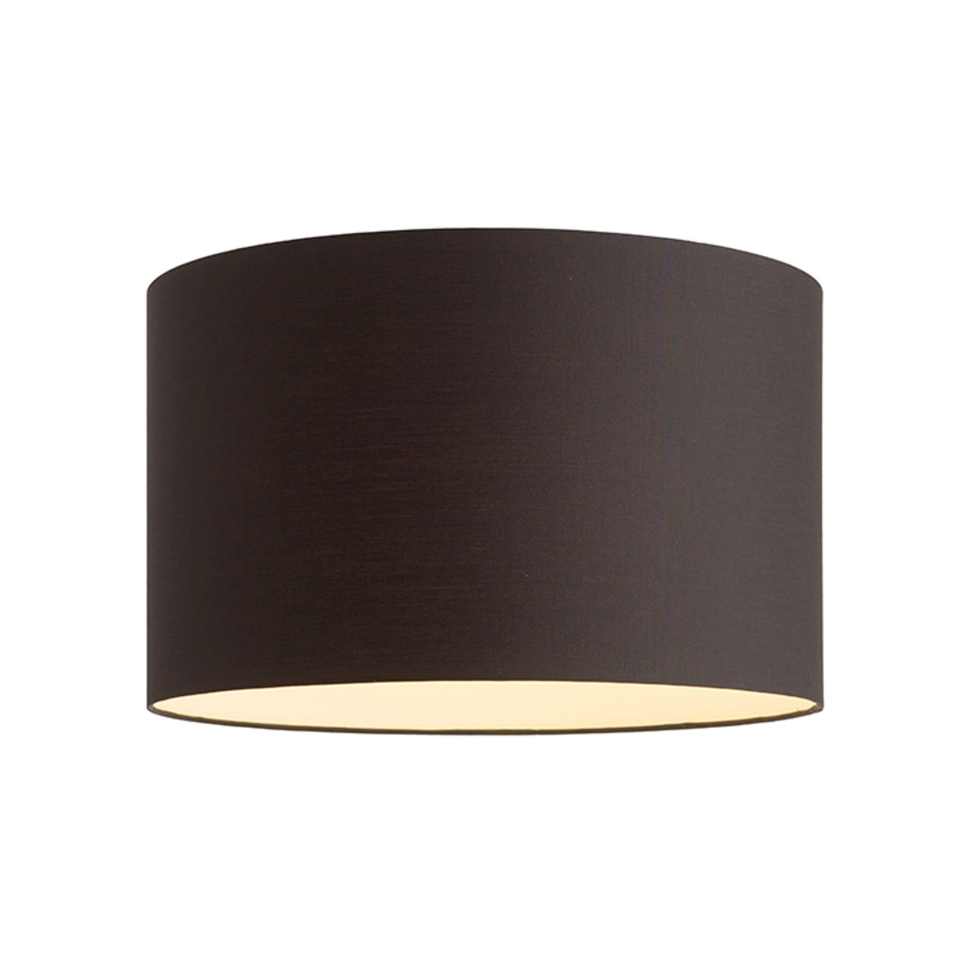 RENDL shades, shade bases, pendent sets RON 40/25 shade Polycotton black/white PVC max. 23W R13050 2