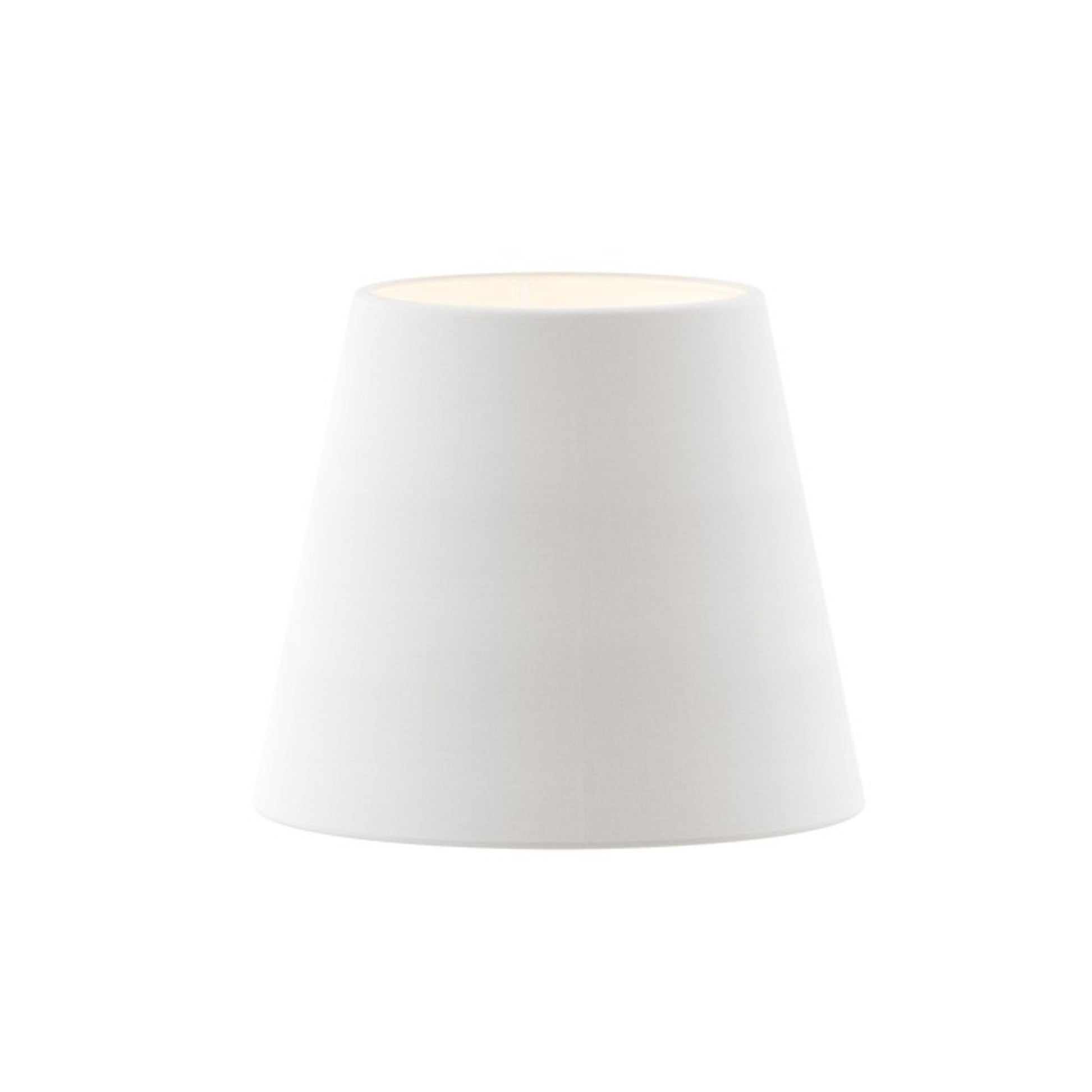 RENDL shades, shade bases, pendent sets NIZZA 18/15 shade Polycotton white/white PVC max. 28W R13113 3