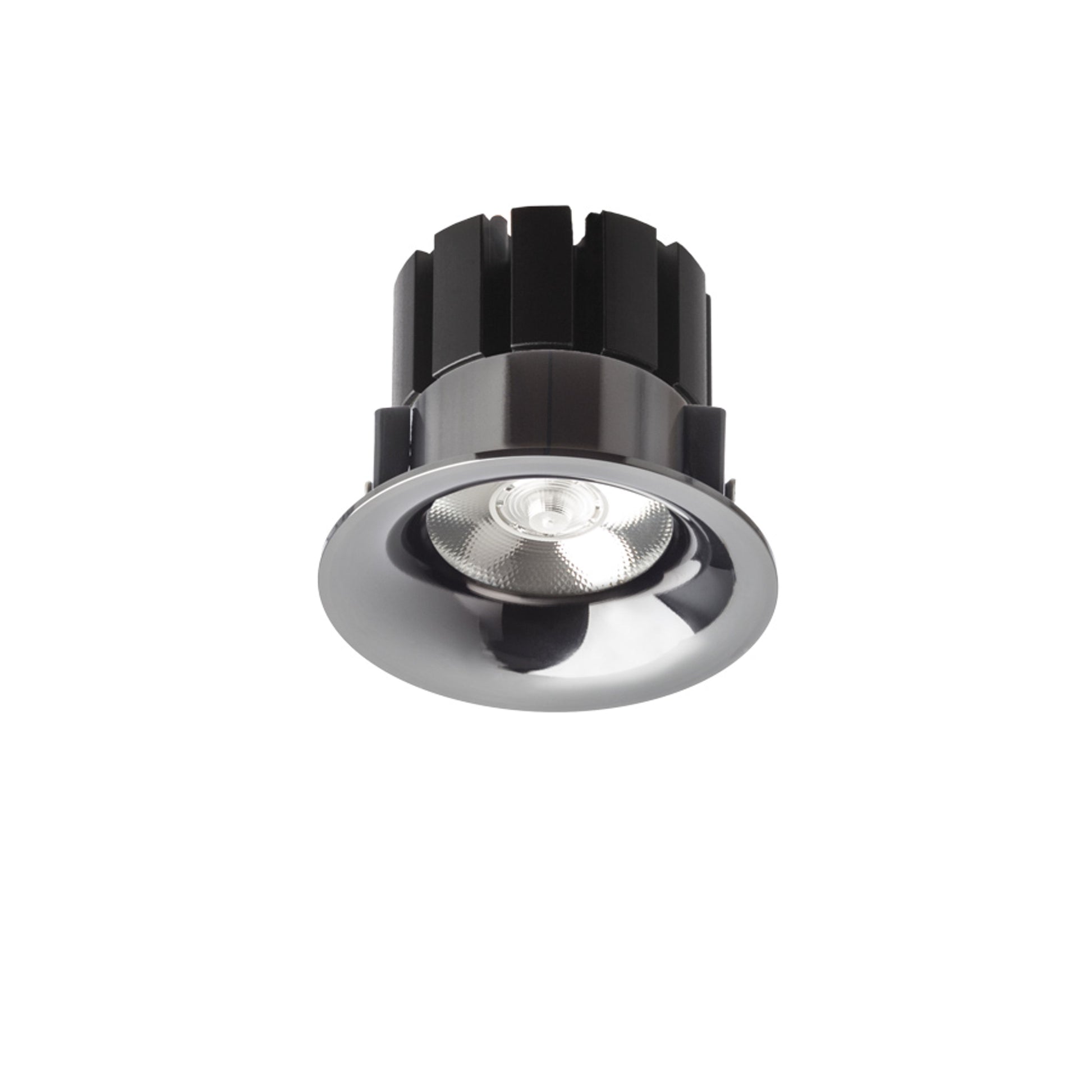 RENDL recessed light SHARM BASE recessed black chrome 230V LED 10W 24° 3000K R13227  2