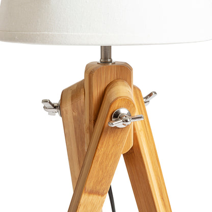 RENDL shades, shade bases, pendent sets AMBITUS table base  bamboo 230V LED E27 15W R13303 2
