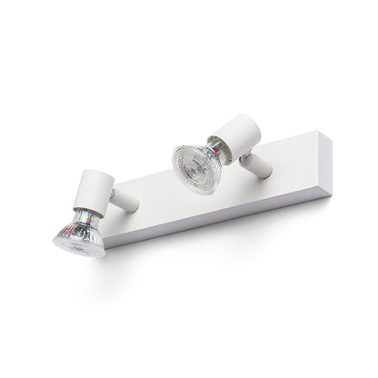 RENDL spotlight TRICA II wall white  230V GU10 2x25W R13373 3