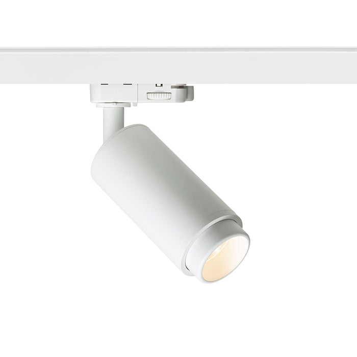 RENDL 3-circuit track system OPTIMUS for 3-circuit tracks white 230V LED GU10 9W 10 50° R13783 1