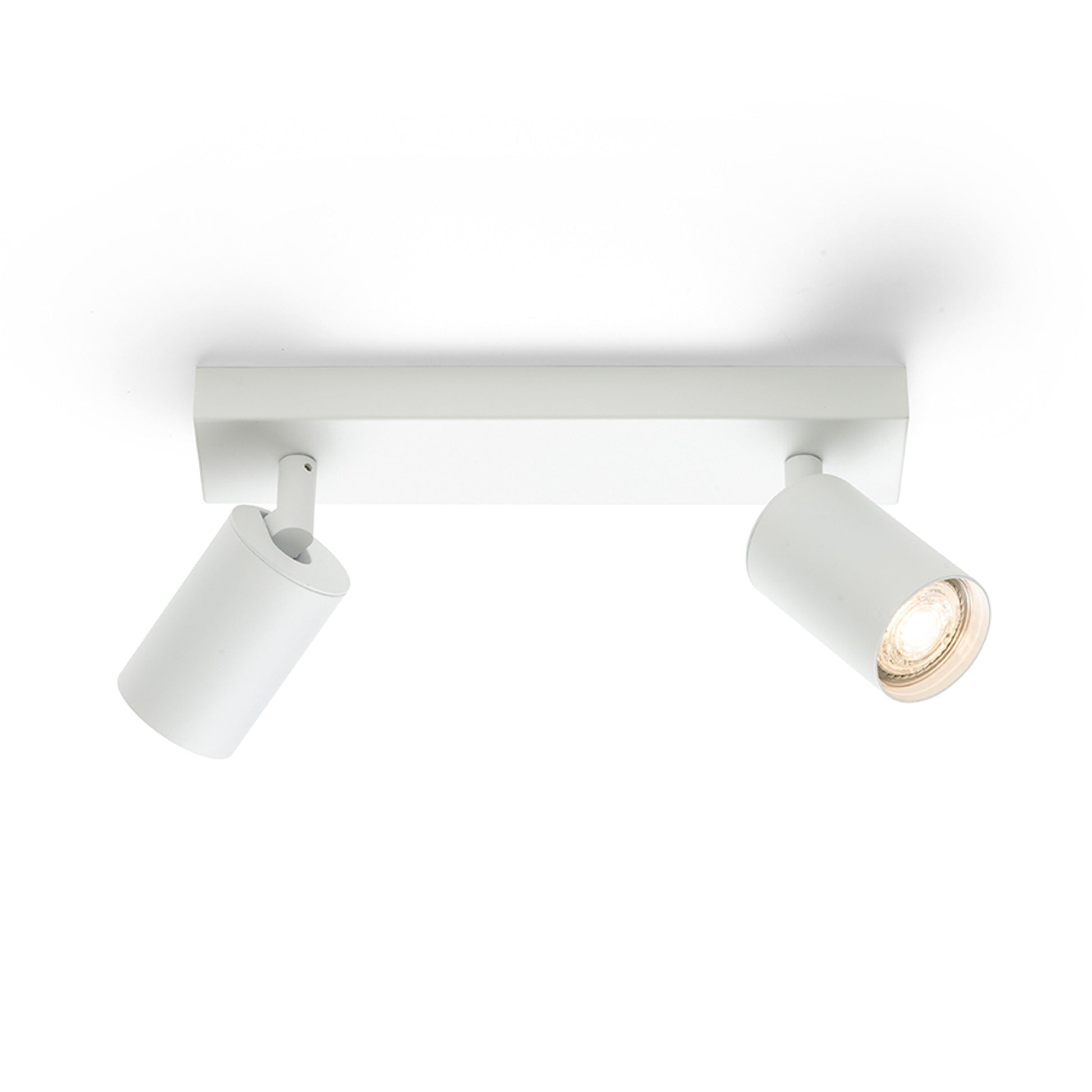 RENDL spotlight DUDE II surface mounted white 230V LED GU10 2x9W R13922 3