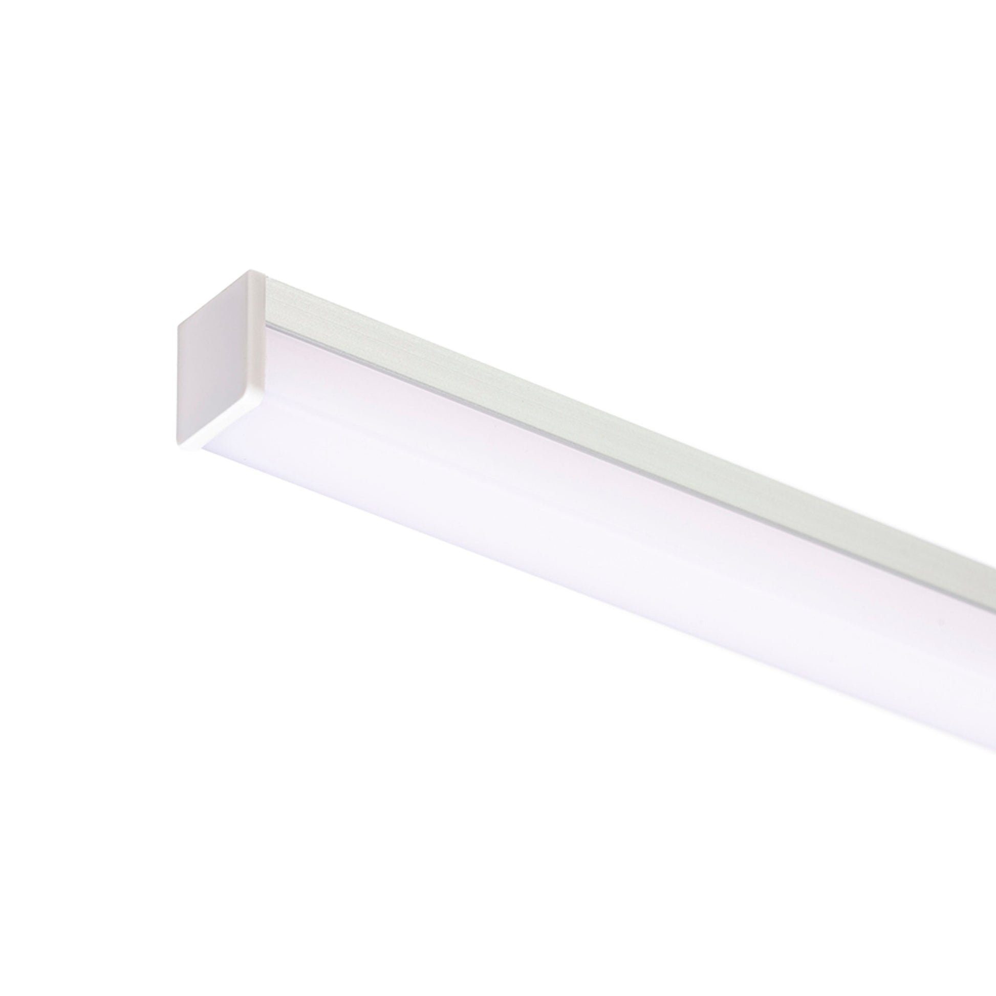RENDL LED-strip LED PROFILE H surface mounted 1m anodized aluminum/matte acrylic  R14091 1