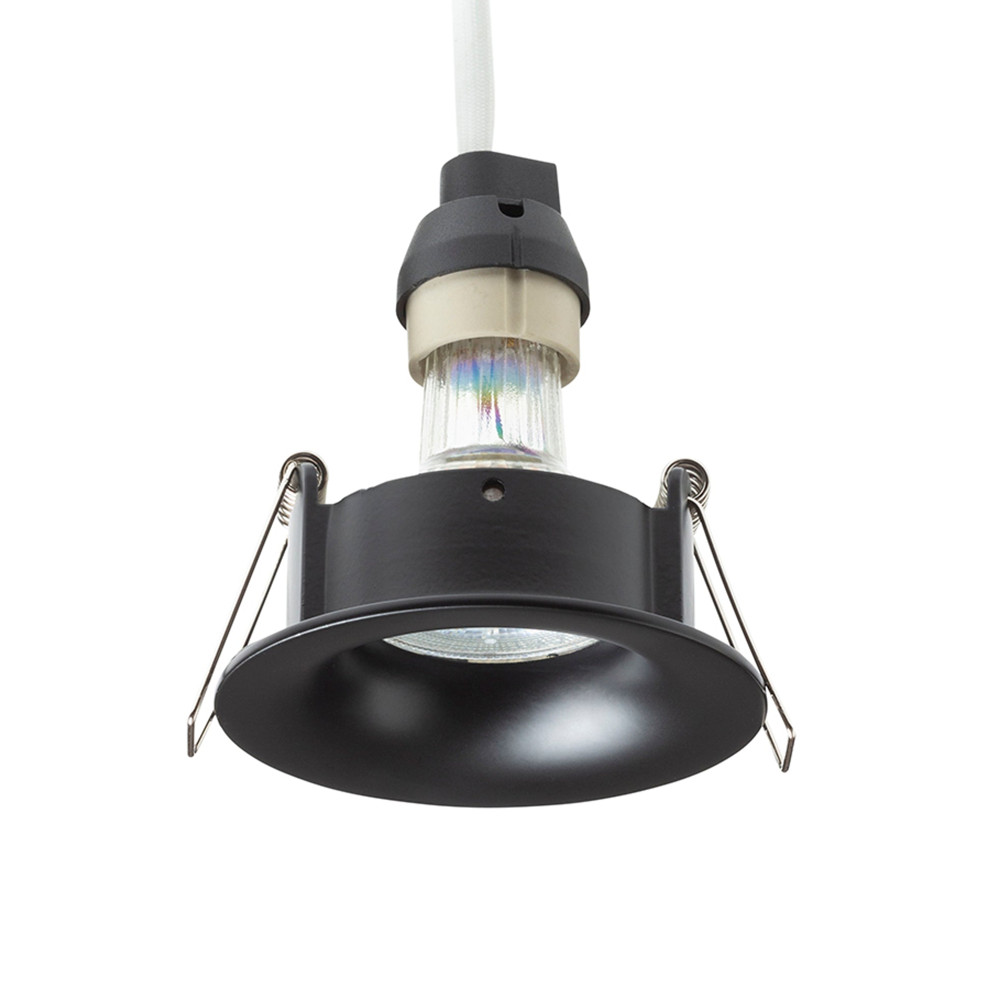 RENDL recessed light ISLA recessed black  230V LED GU10 7W IP65 R14101 3