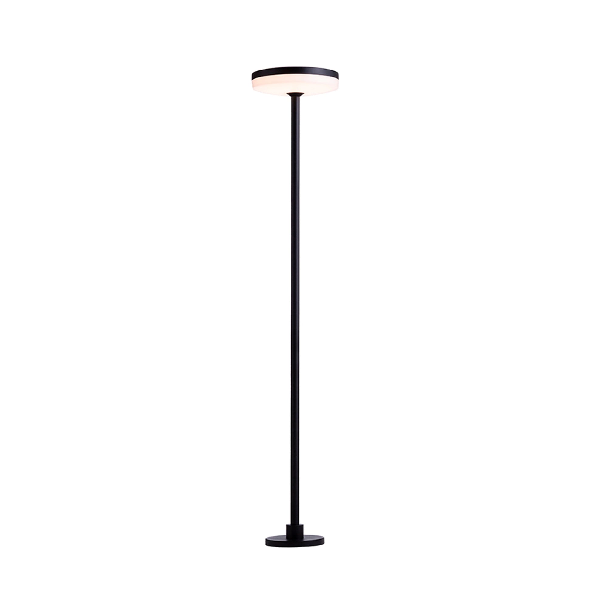 RENDL outdoor lamp SEMPLICE 80 floor / on spike black matte acrylic 230V LED 12W IP54  3000K R14195 2