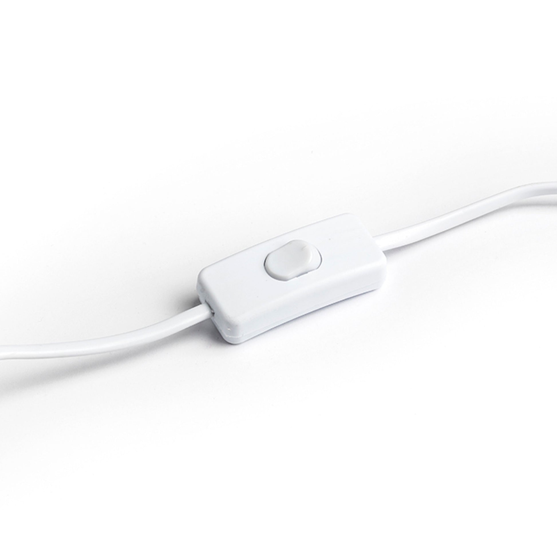 RENDL table lamp NOVA table white chrome/frosted acrylic 230V LED 4.2W 3000K R14274 8