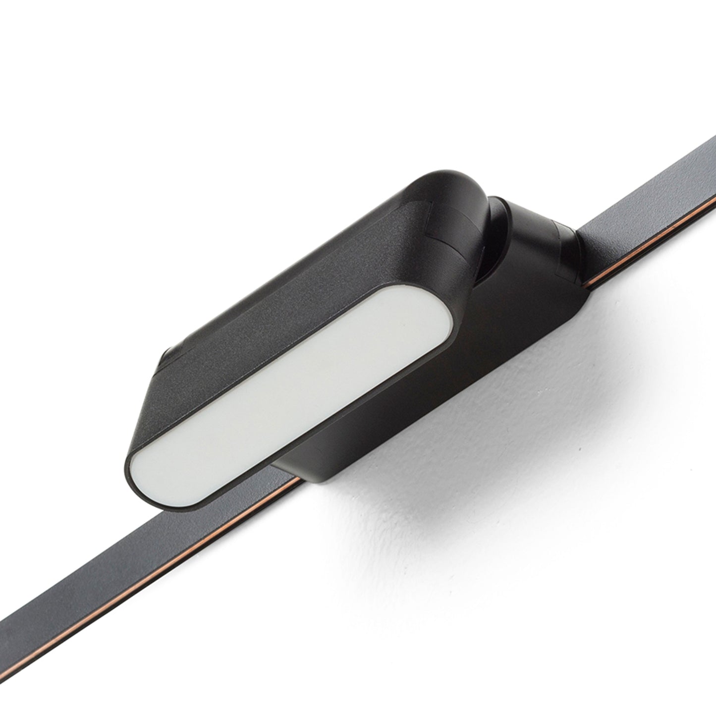 RENDL Ultra-thin track system OXONIA 11 with tilt-function for the VEGA/WAVE system black  24= LED 6W 110°  3000K 4000K 6500K R14321 2