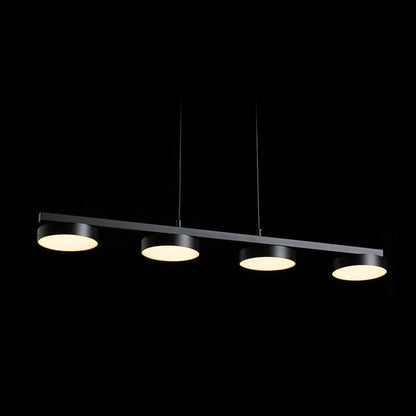 RENDL pendant lamp ARETHA IV pendant black  230V LED 4x12W  3000K R14424 5