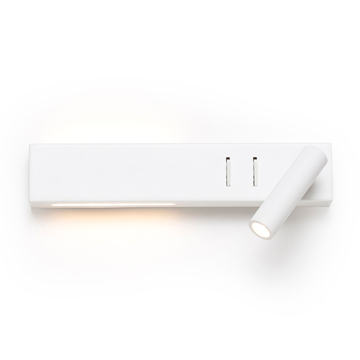 RENDL spotlight ODEON wall with backlighting white  230V LED 8+3W 30°  3000K R14523 7